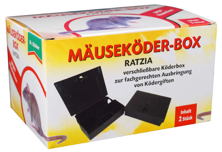 Dr. Stähler Garten-Apotheke Mäuseköder-Box Ratzia